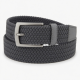 Men's Gray Woven Braided Belt