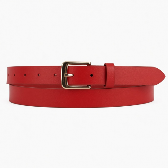 Red Women's Belt