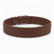 Braided Leather Wide Waist Woven Belt