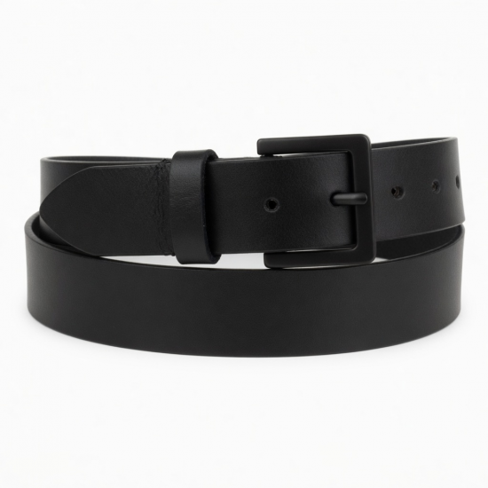 Women's Black Buckle Belt