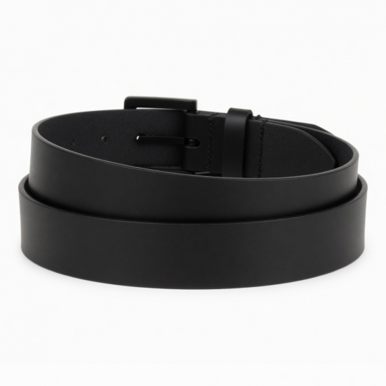 Women's Black Buckle Belt