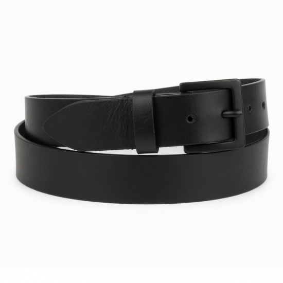 Women's Black Buckle Belt