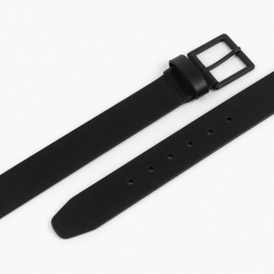 Leather Black Belt