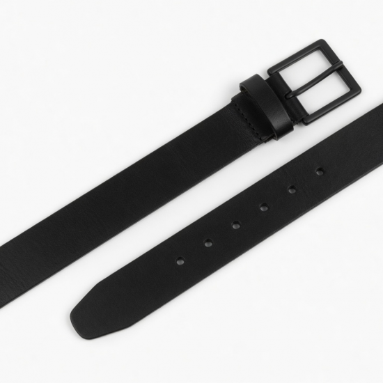 Leather Black Belt
