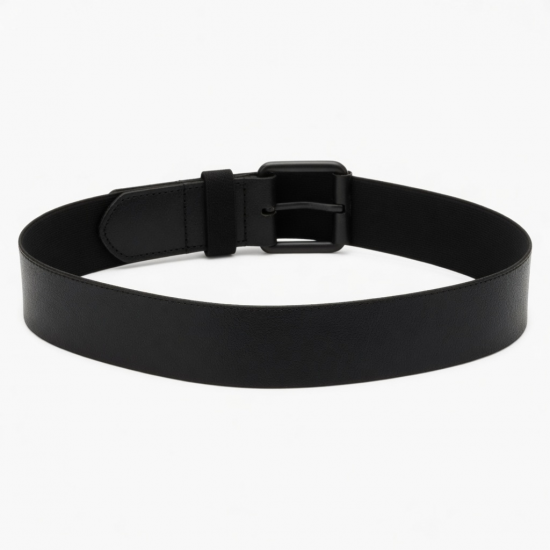 Black Elastic Waist Vintage Belt