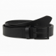 Vintage Men's Leather Classic Black Belt