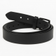 Vintage Men's Leather Classic Black Belt