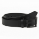 Vintage Men's Leather Classic Black Belt