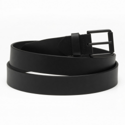 Vintage Men's Leather Black Belt