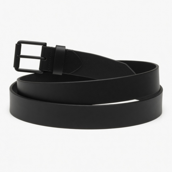 Vintage Men's Leather Black Belt