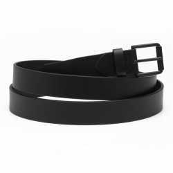 Vintage Men's Leather Black Belt