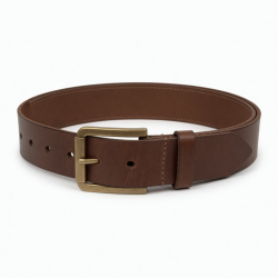 Vintage Men's Leather Brown Belt