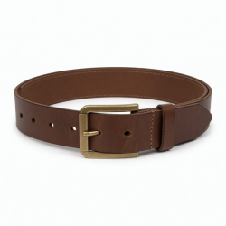 Vintage Men's Leather Brown Belt