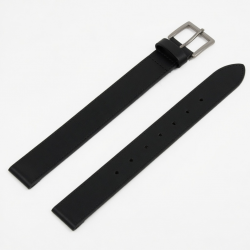 Black Leather Women's Belt