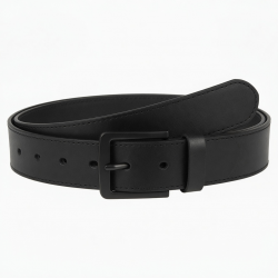 Wide Black Belt