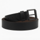 Black Leather Work Men's Belt