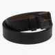 Black Leather Work Men's Belt
