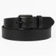 Vintage Black Leather Buckle Belt