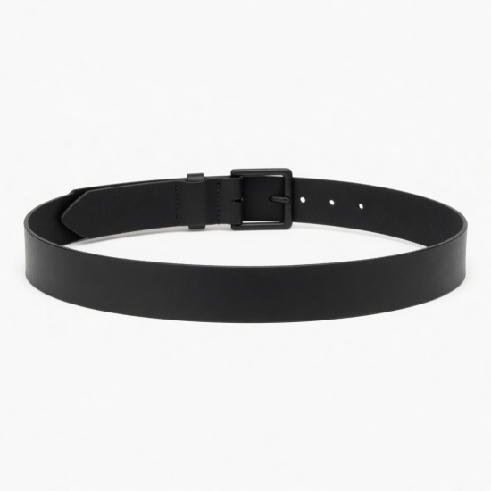 Leather Black Waist Belt