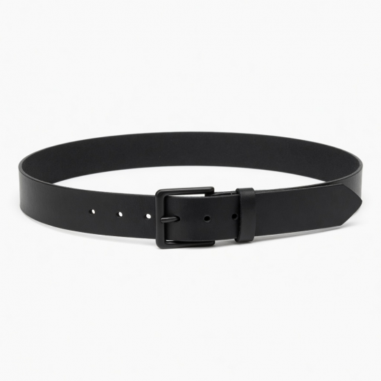 Leather Black Waist Belt