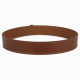 Vintage Tan Brown Leather Buckle Wide Belt