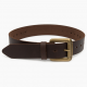 Vintage Leather Wide Buckle Belt