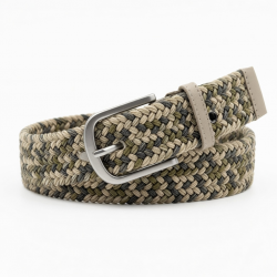 Elastic Braided Unisex Stretch Woven Belt