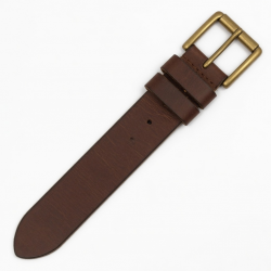Vintage Men's Leather Buckle Belt