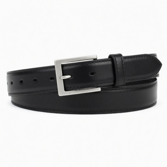 Women's Leather Buckle Belt