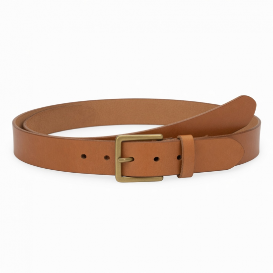 Leather Tan Belt