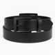 Wide Buckle Leather Belt