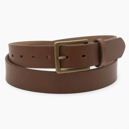 Leather Men's Brown Belt