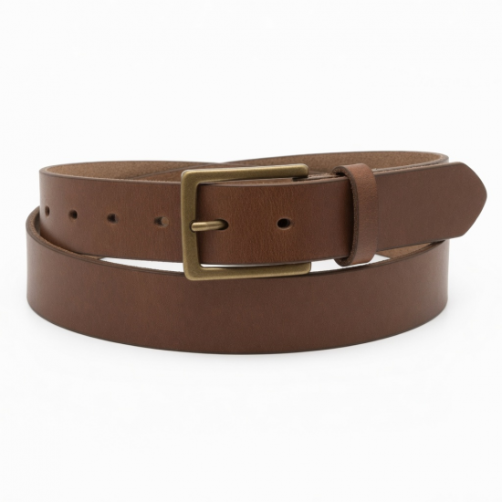 Leather Men's Brown Belt