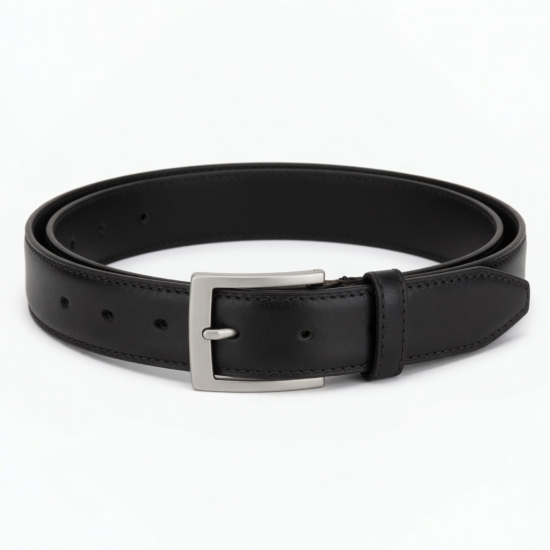 Leather Men's Buckle Belt