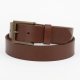 Brown Leather Buckle Women's Belt