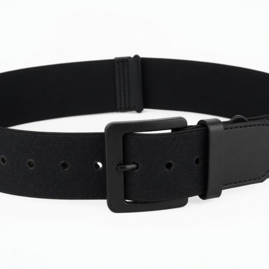 Men's Women's Buckle Elastic Waist Belt