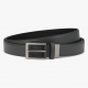 Men's Reversible Grey Black Belt