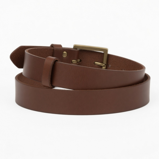 Leather Brown Belt 6389
